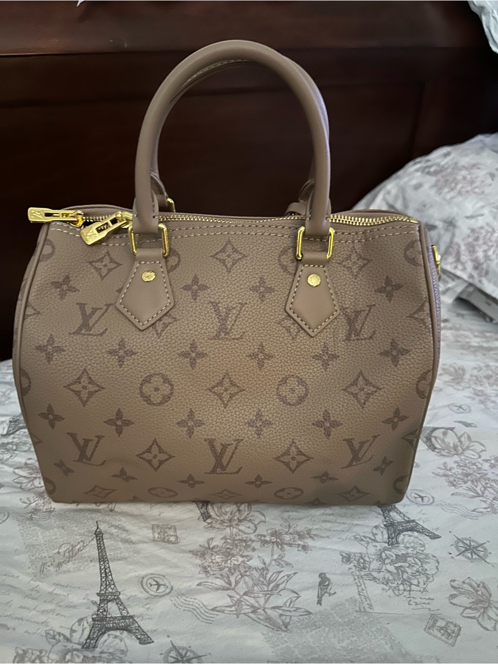 Speedy bag Taupe Monogram